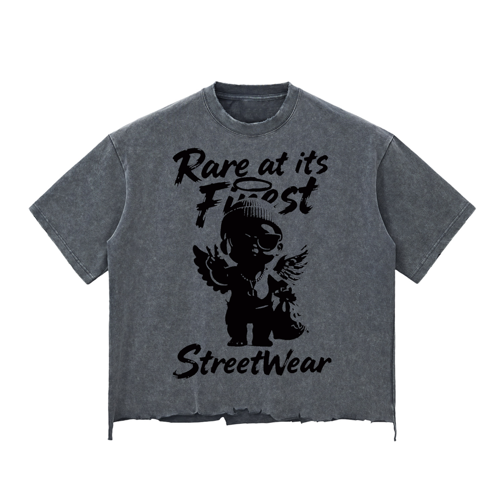 RAIF Snow Wash Raw-hem