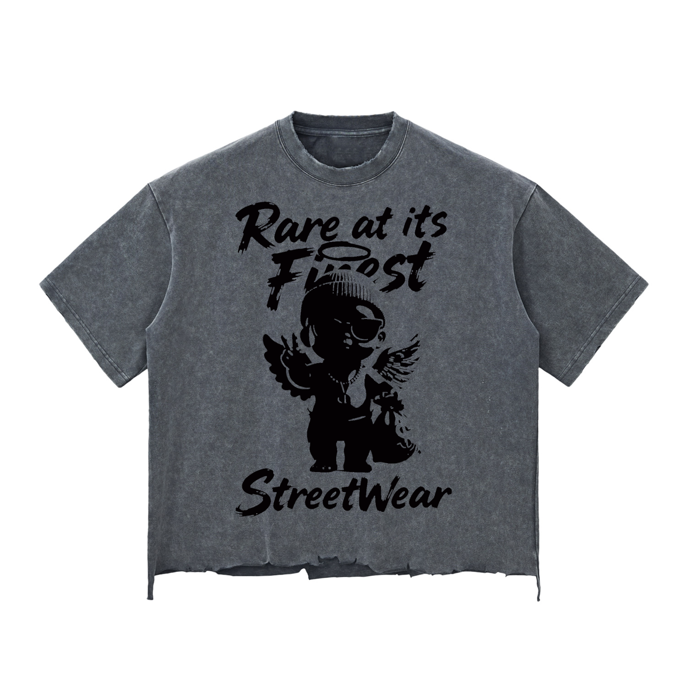 RAIF Snow Wash Raw-hem