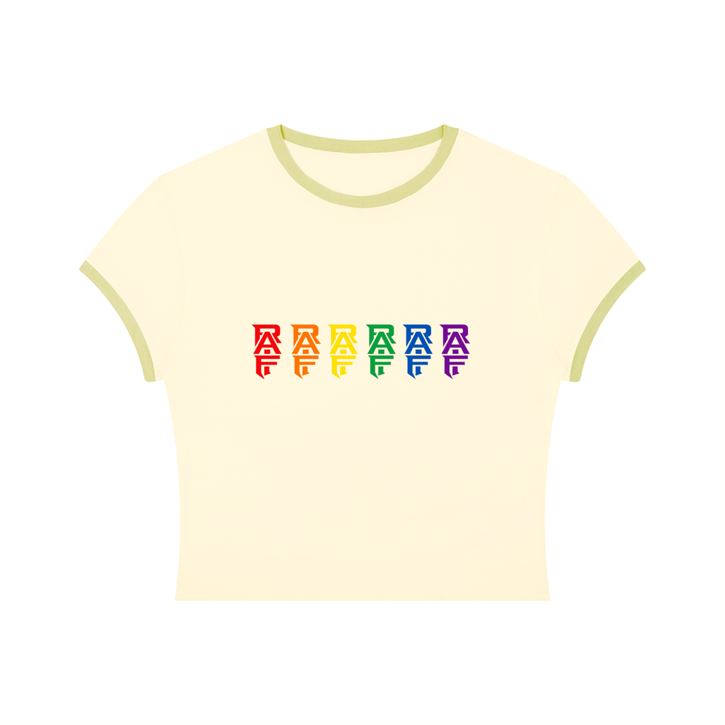 RAIF Women's Slim Color Block T-Shirt