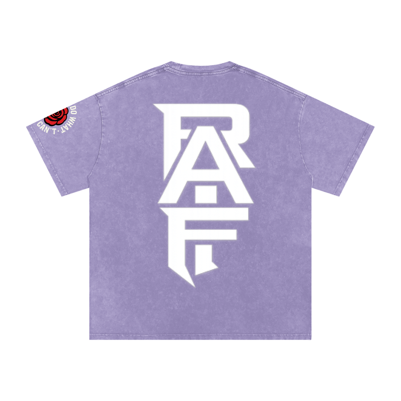 RAIF Snow Washed Oversized Cotton T-Shirt