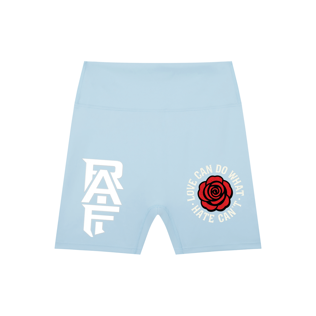 RAIF High-Waisted Blend Biker Shorts