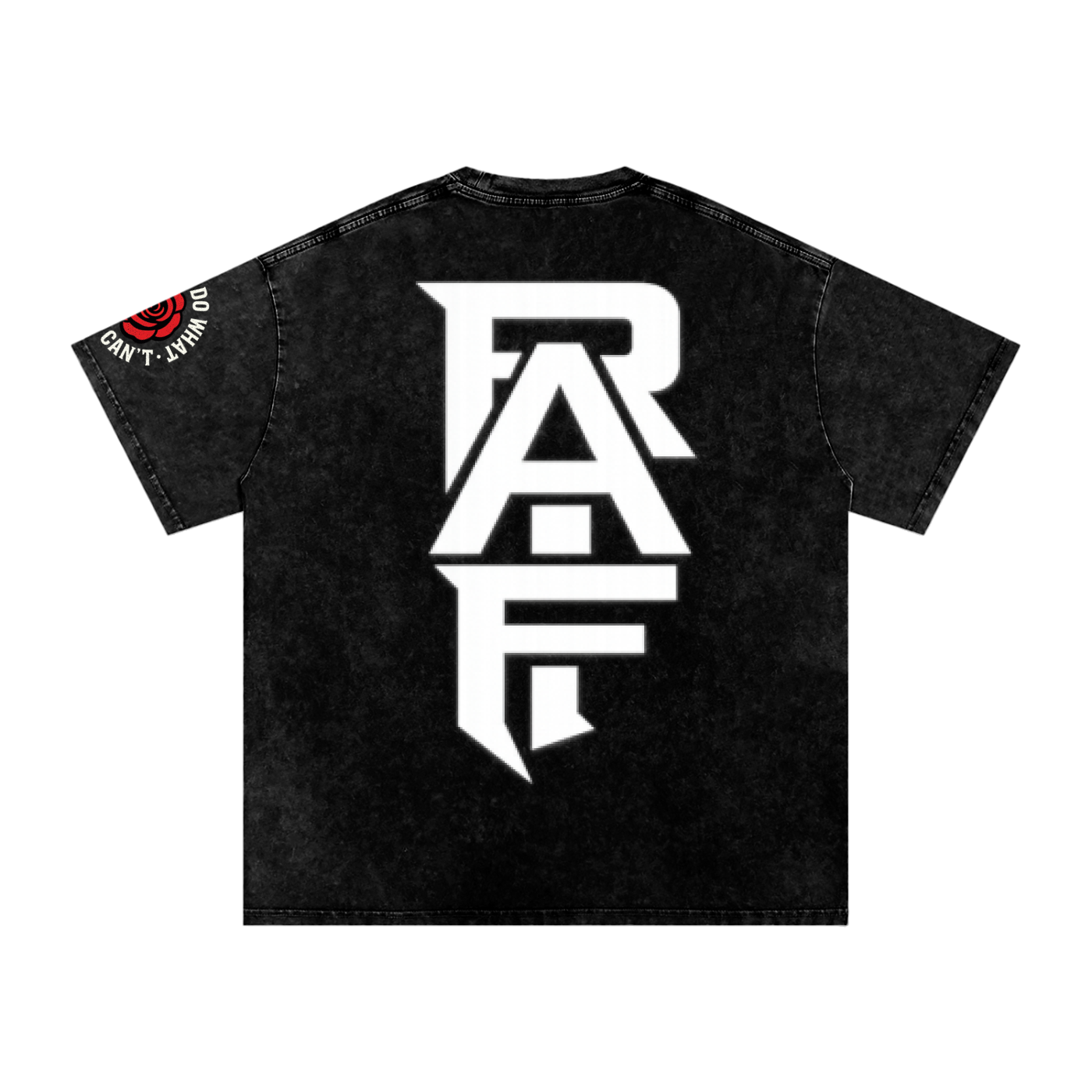 RAIF Snow Washed Oversized Cotton T-Shirt