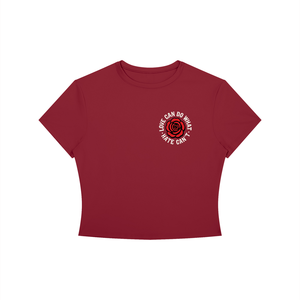 RAIF Women's Crewneck Crop T-Shirt