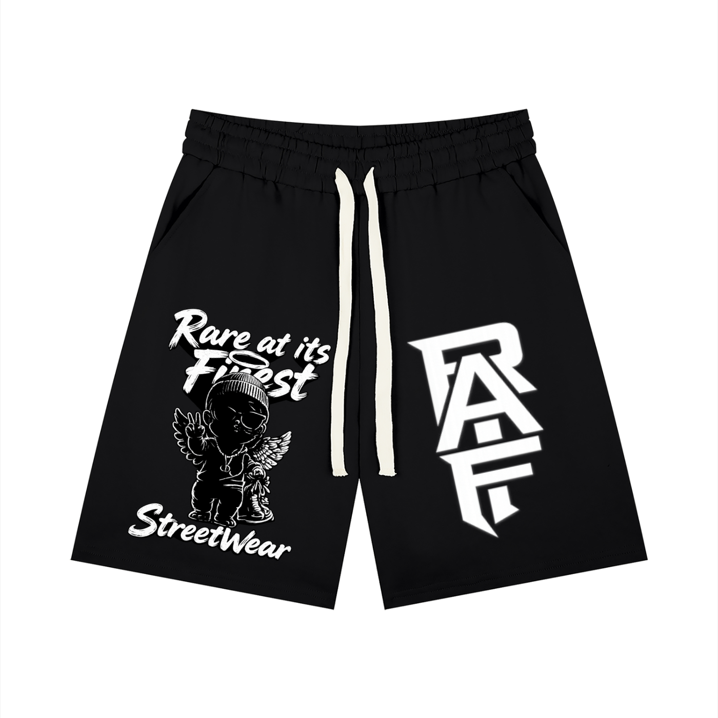 RAIF Men’s Loose Fit Drawstring Shorts