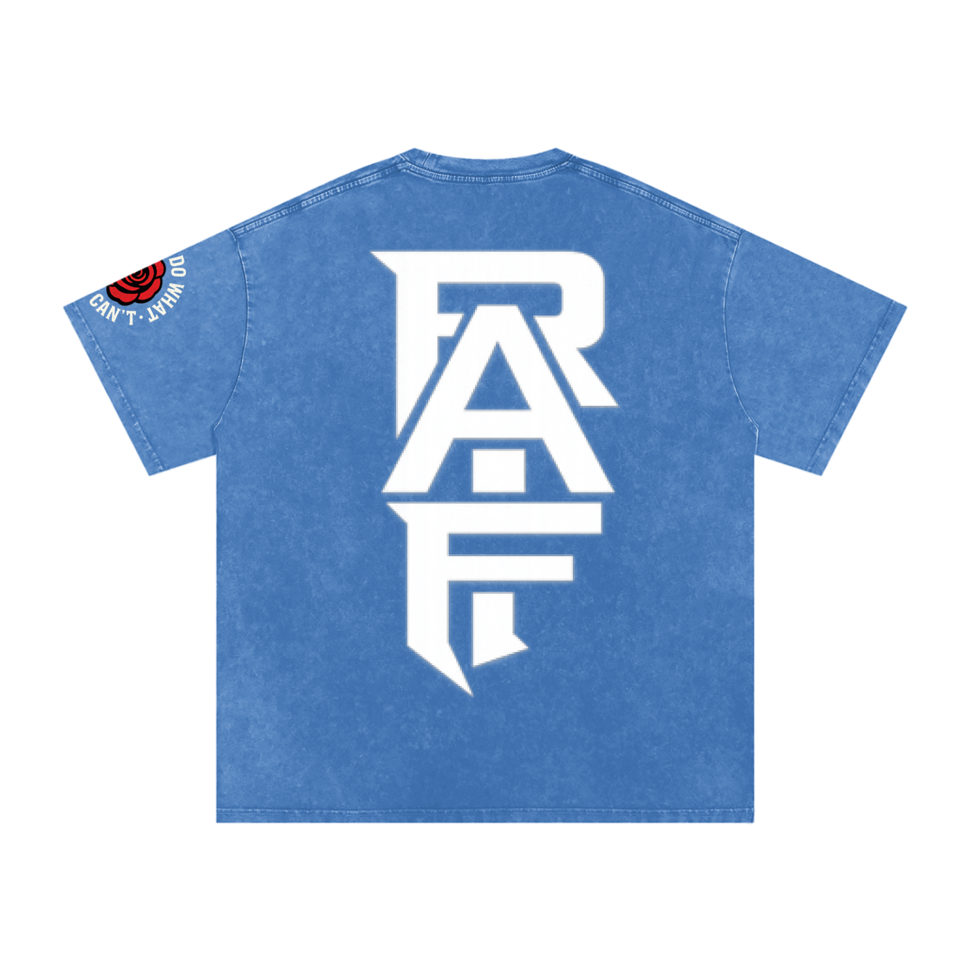 RAIF Snow Washed Oversized Cotton T-Shirt