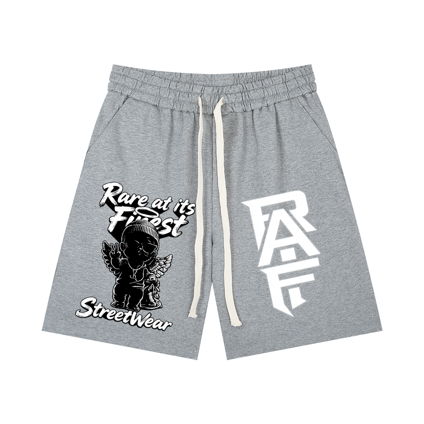 RAIF Men’s Loose Fit Drawstring Shorts