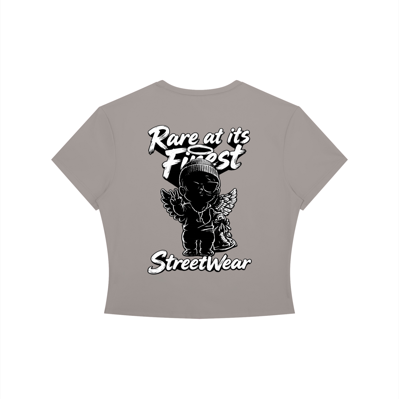 RAIF Women's Crewneck Crop T-Shirt