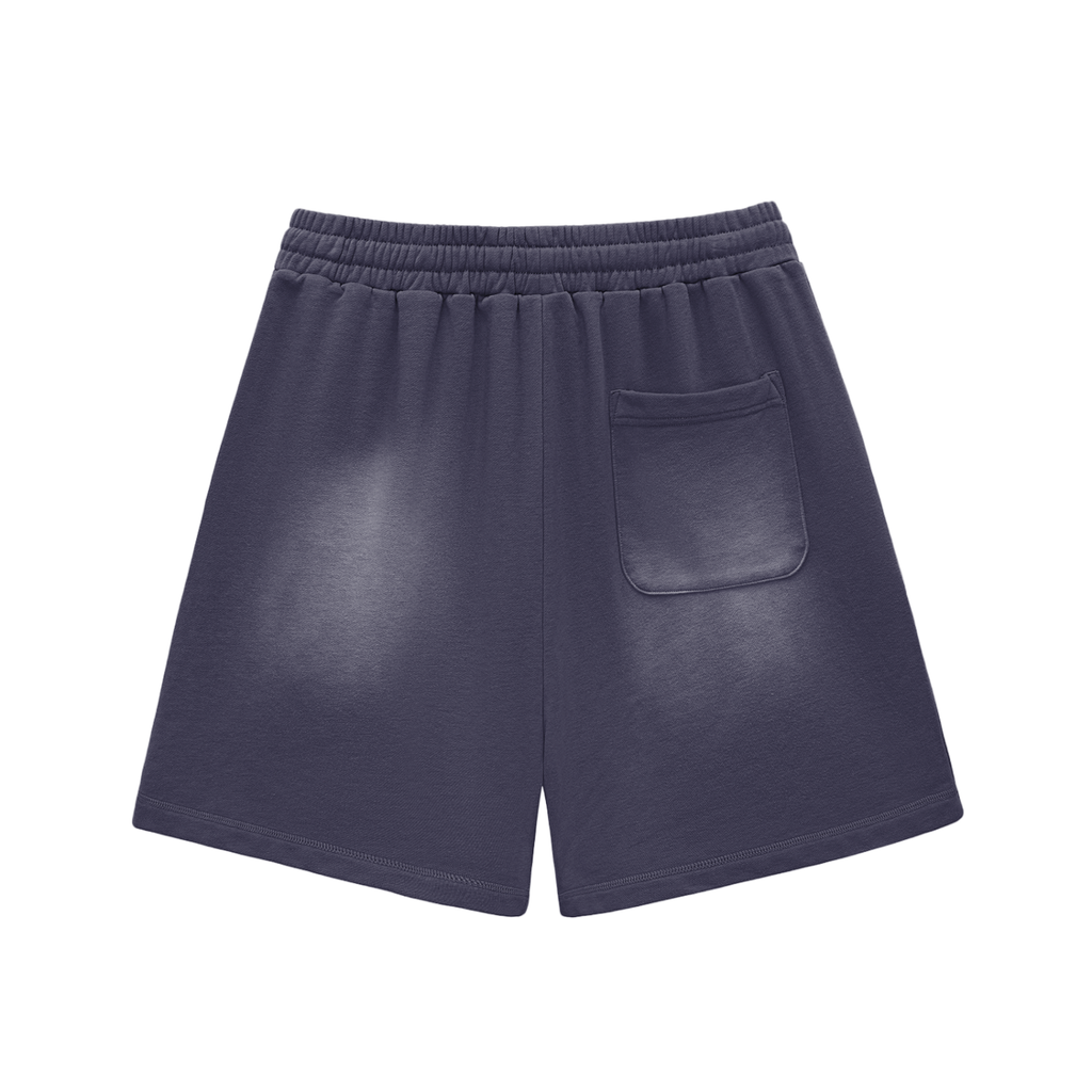 RAIF Sun Fade Raw Edge Cotton Shorts