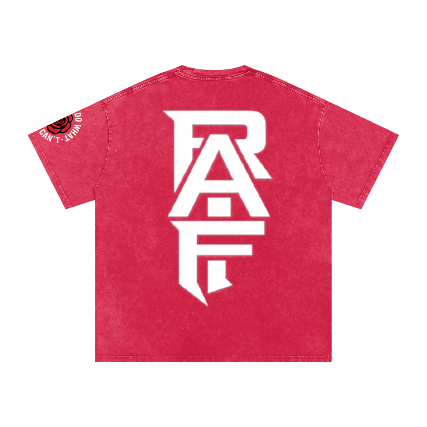 RAIF Snow Washed Oversized Cotton T-Shirt