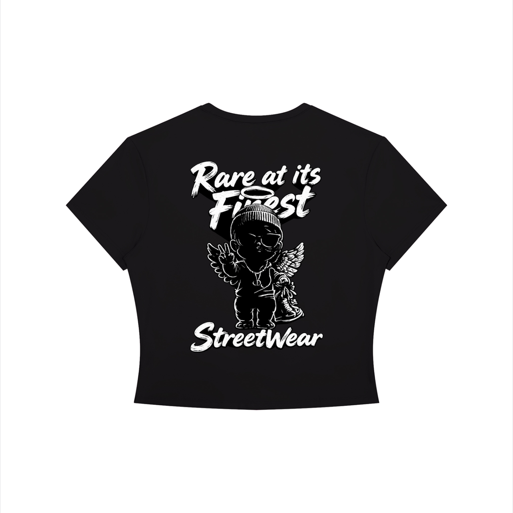 RAIF Women's Crewneck Crop T-Shirt