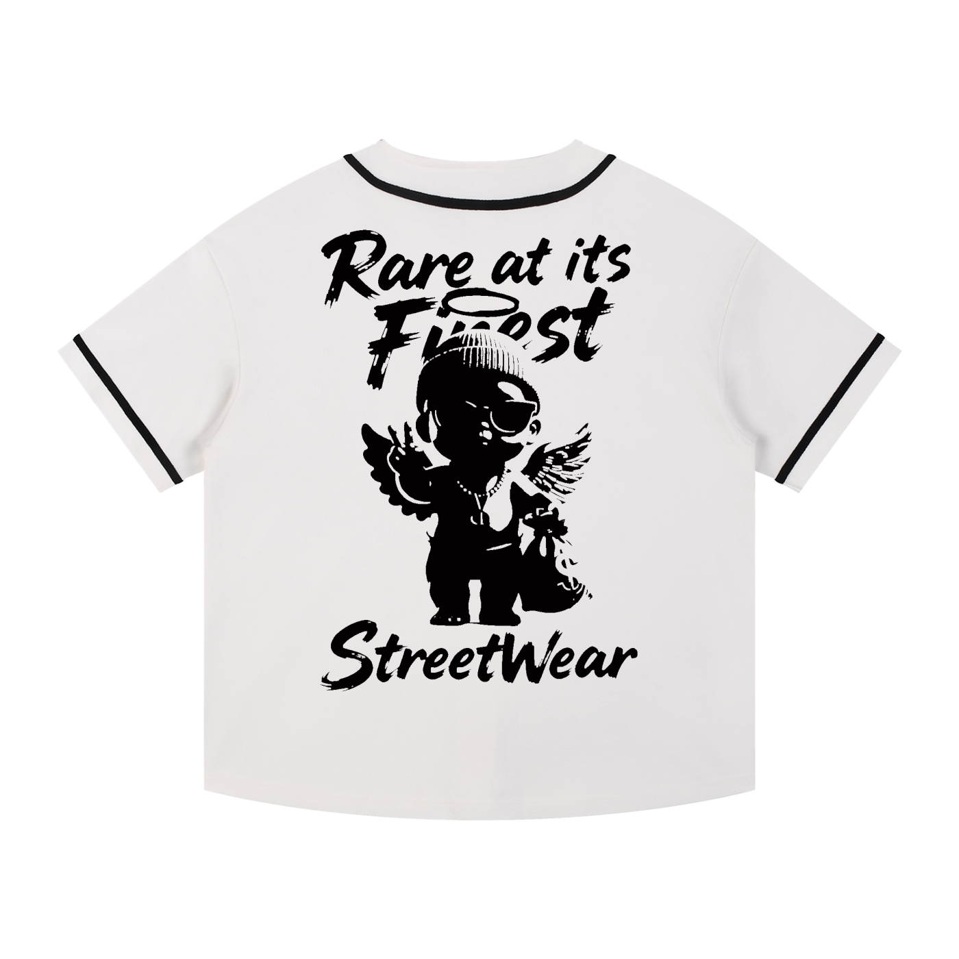 RAIF Piped Button-Up Jersey