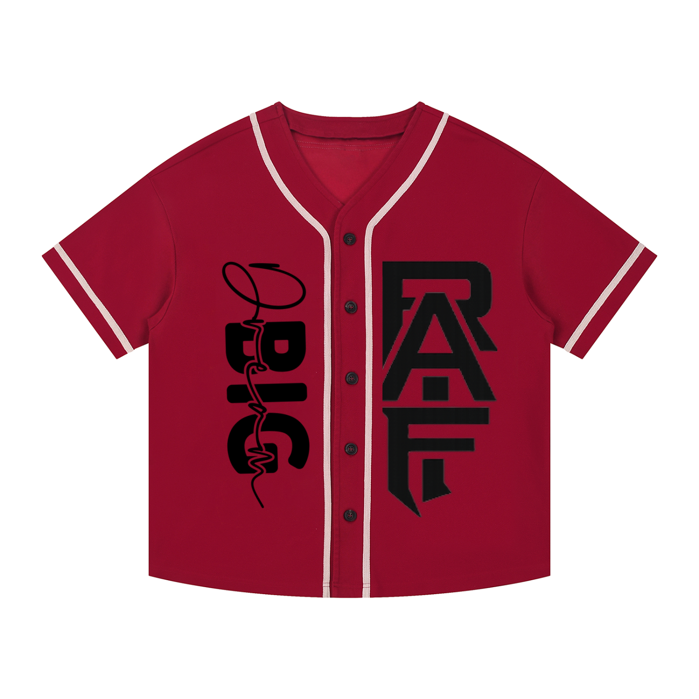 RAIF Piped Button-Up Jersey