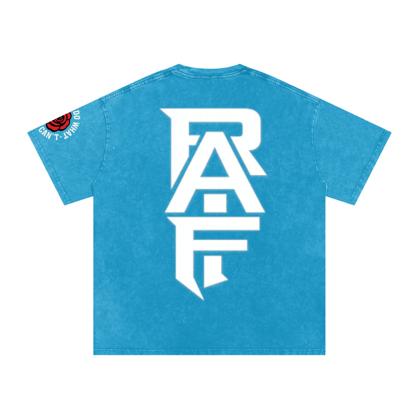 RAIF Snow Washed Oversized Cotton T-Shirt