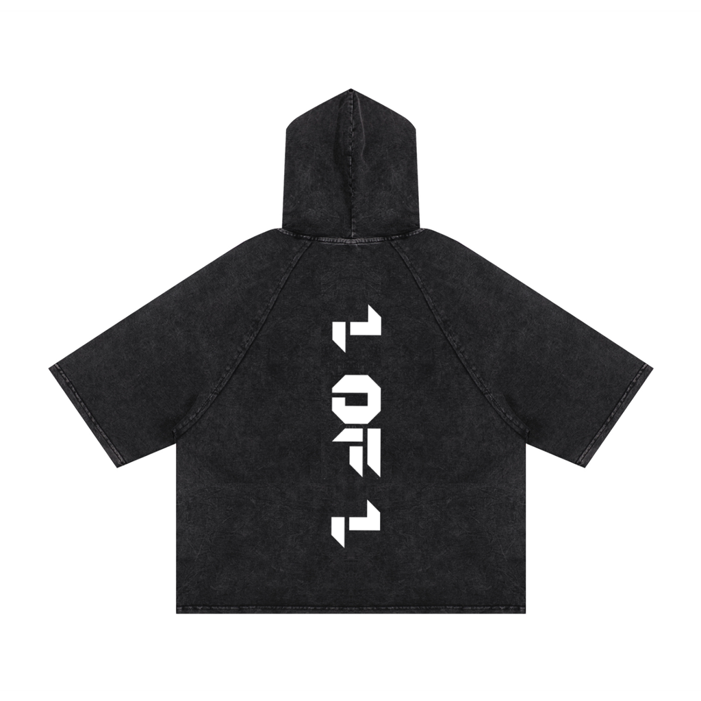 RAIF Snow Washed Hooded Boxy T-Shirt