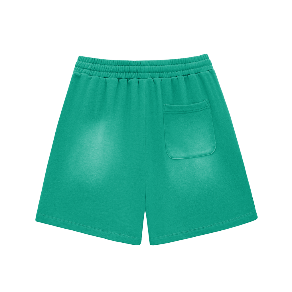 RAIF Sun Fade Raw Edge Cotton Shorts