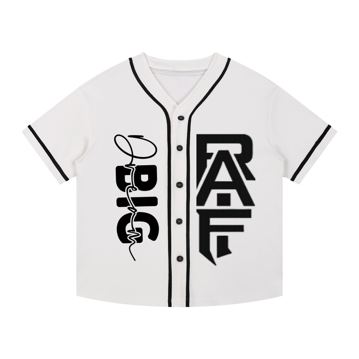 RAIF Piped Button-Up Jersey