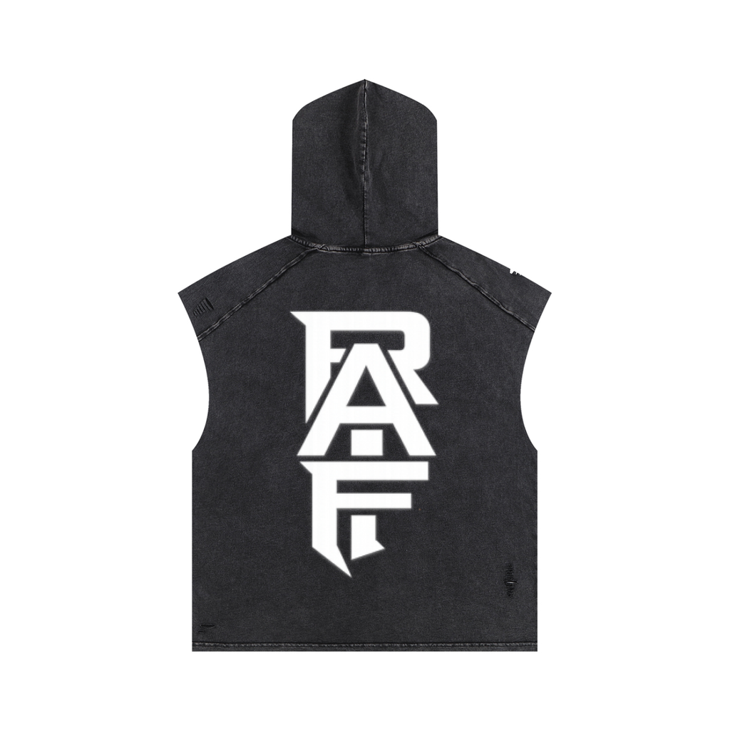 RAIF Snow Washed Hooded Tank Top