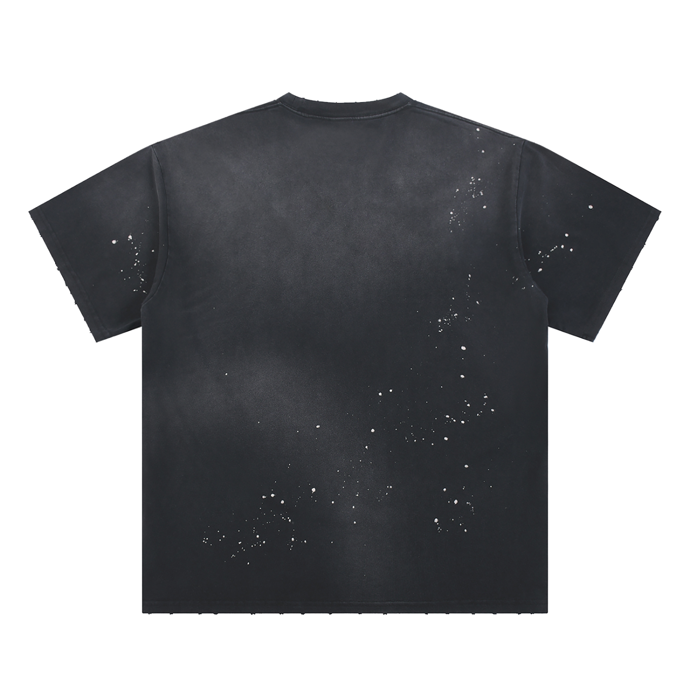 RAIF Hand-Frayed Splatter T-Shirt