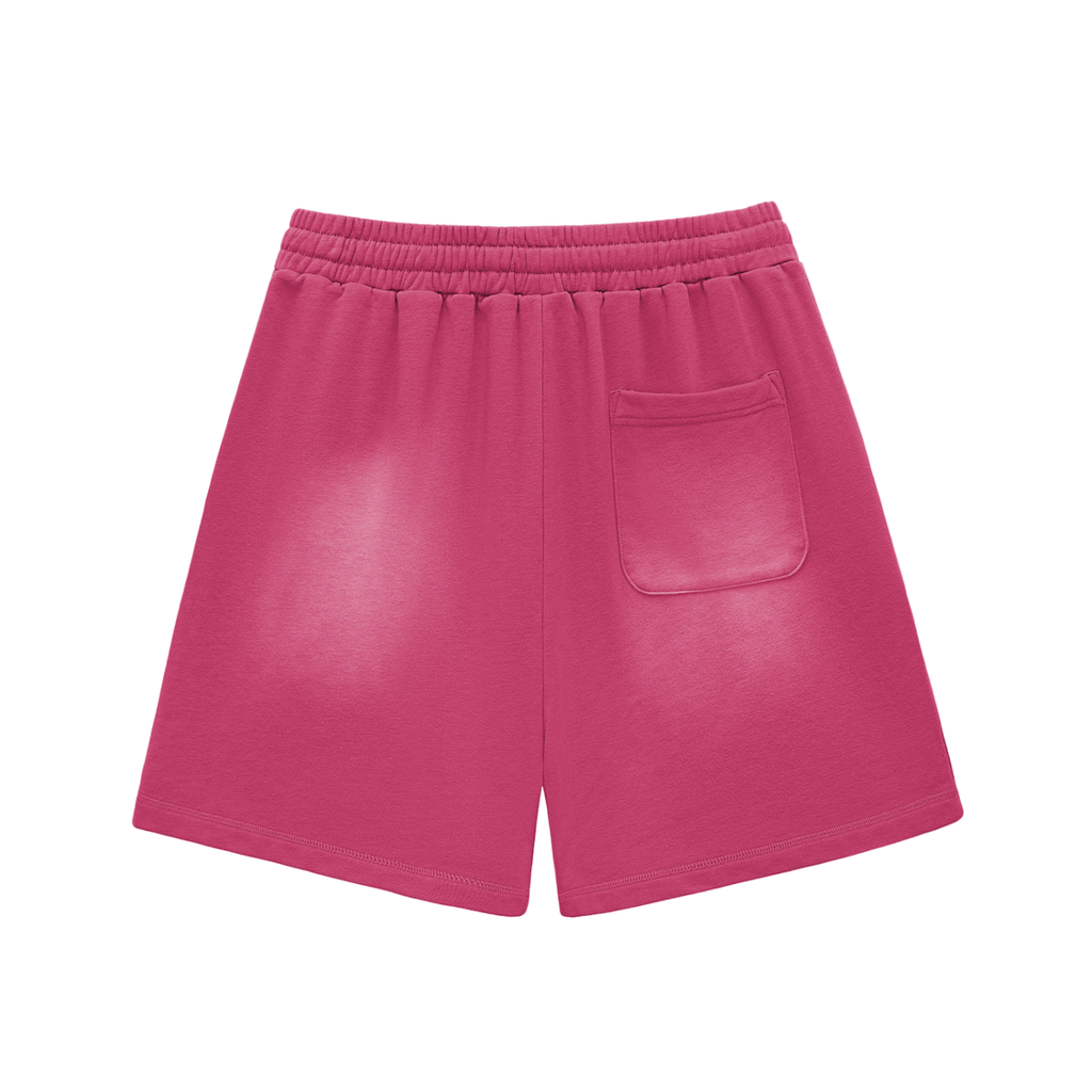 RAIF Sun Fade Raw Edge Cotton Shorts