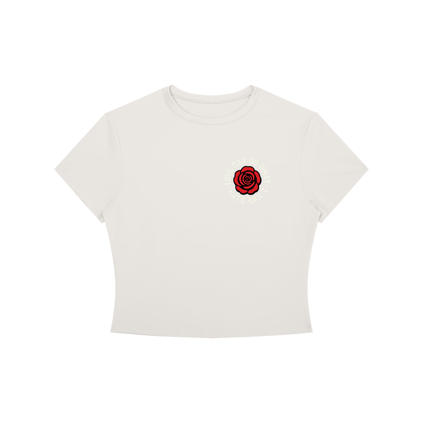 RAIF Women's Crewneck Crop T-Shirt