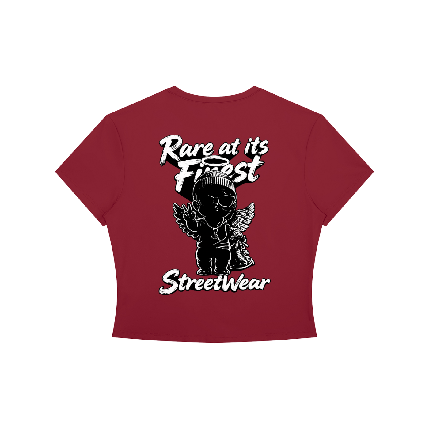 RAIF Women's Crewneck Crop T-Shirt