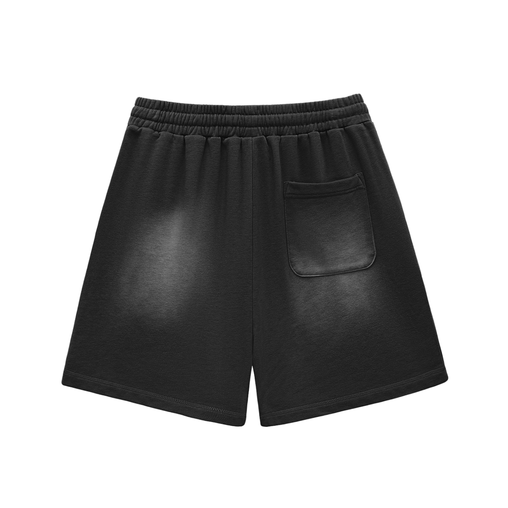 RAIF Sun Fade Raw Edge Cotton Shorts