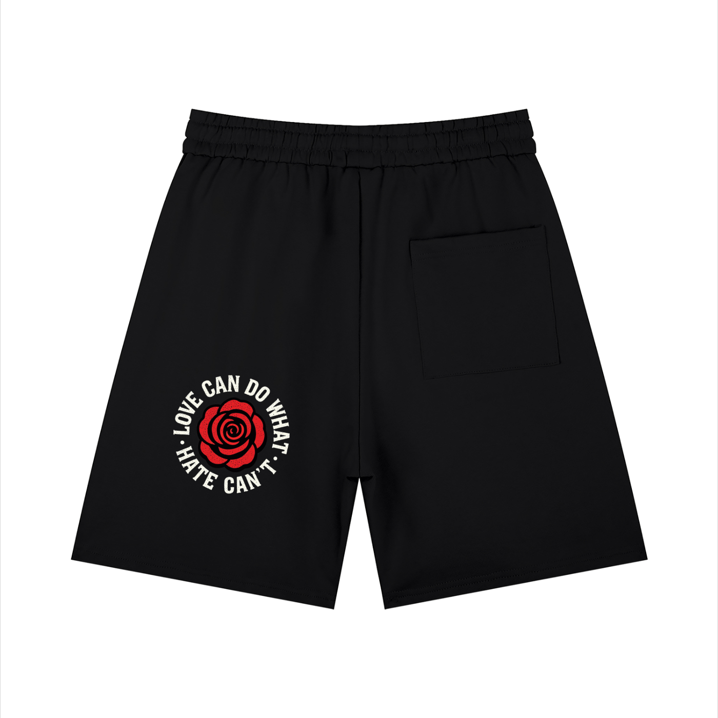 RAIF Men’s Loose Fit Drawstring Shorts