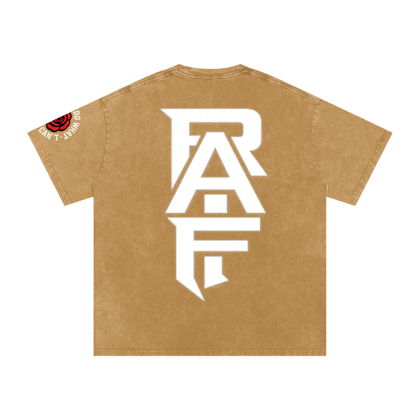 RAIF Snow Washed Oversized Cotton T-Shirt