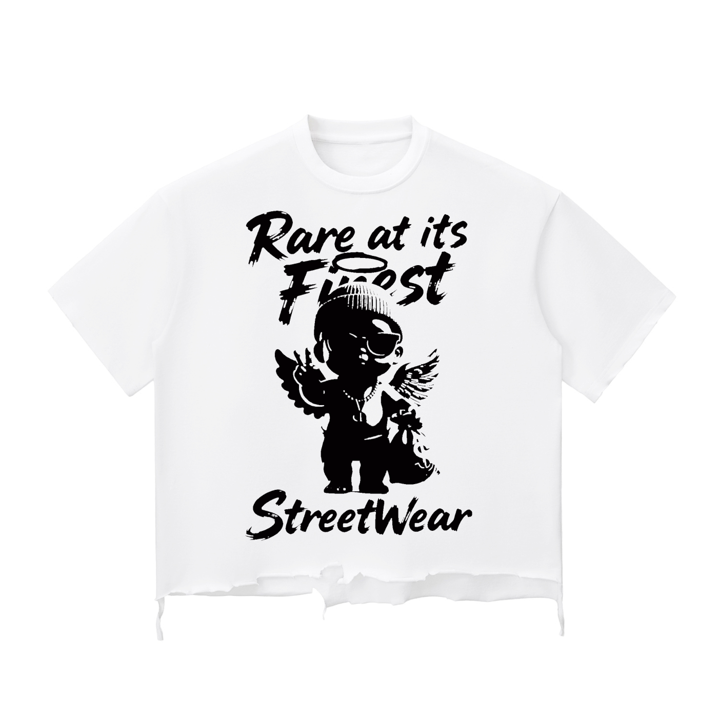 RAIF Snow Wash Raw-hem