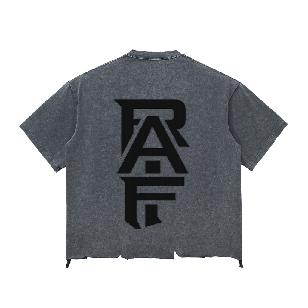 RAIF Snow Wash Raw-hem