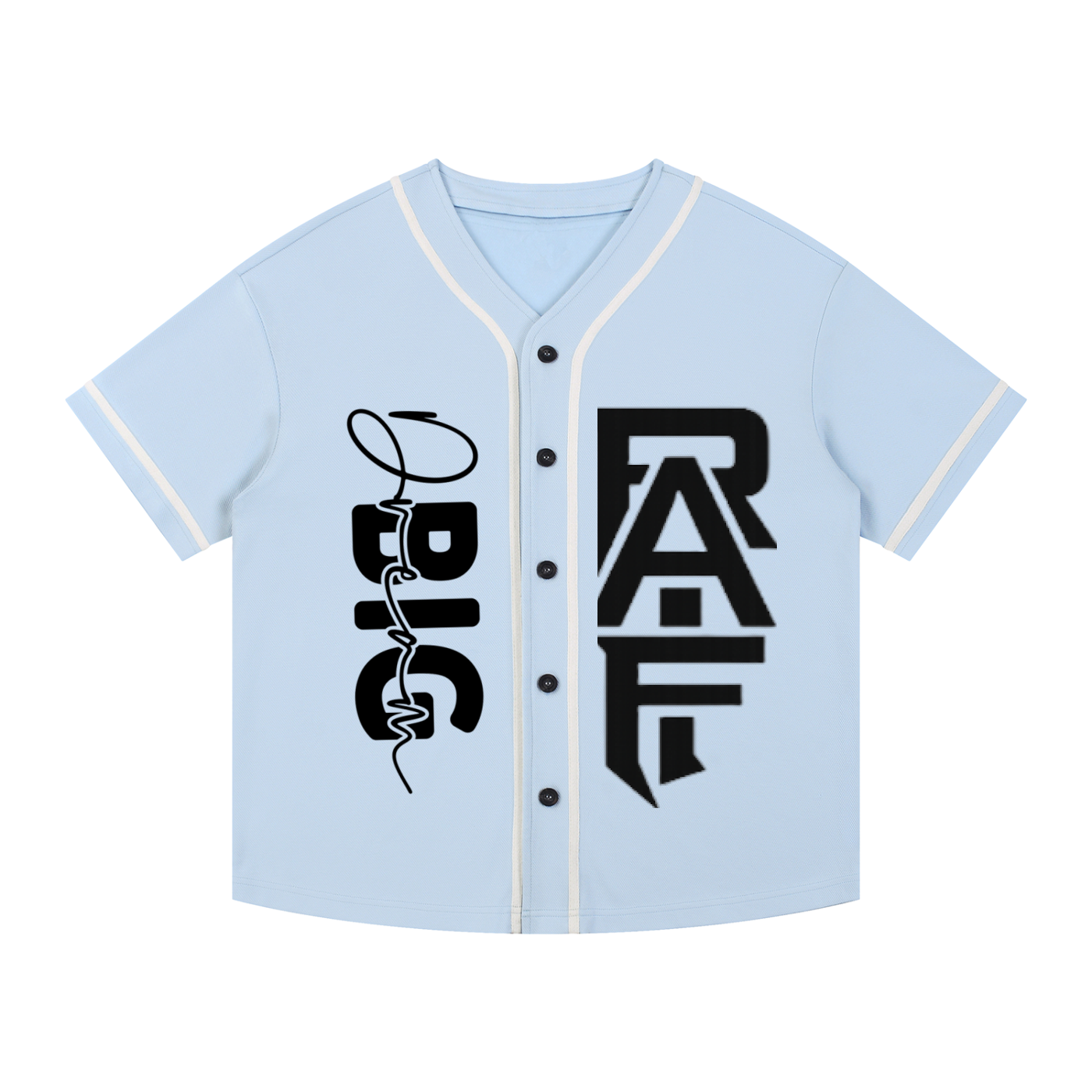 RAIF Piped Button-Up Jersey