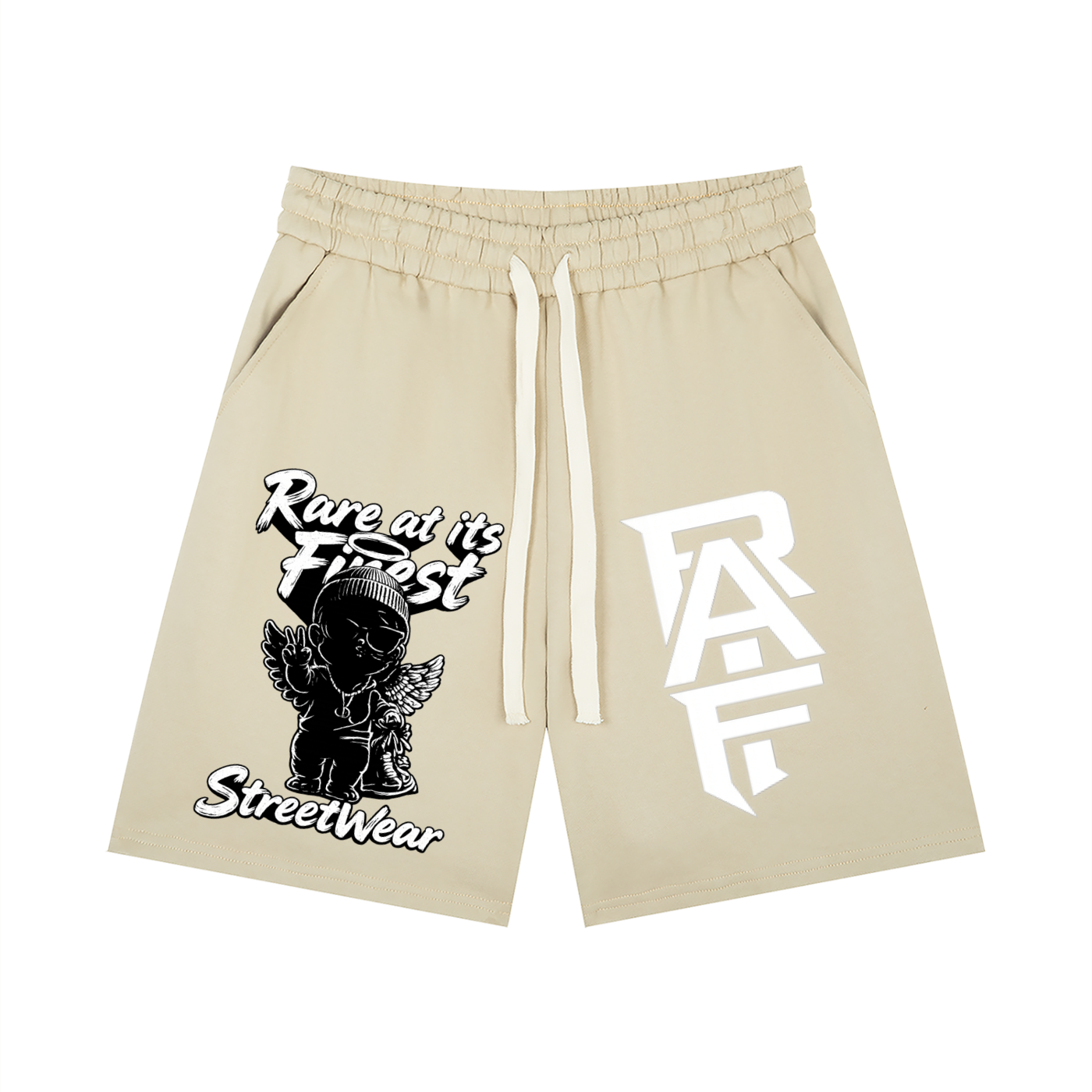 RAIF Men’s Loose Fit Drawstring Shorts