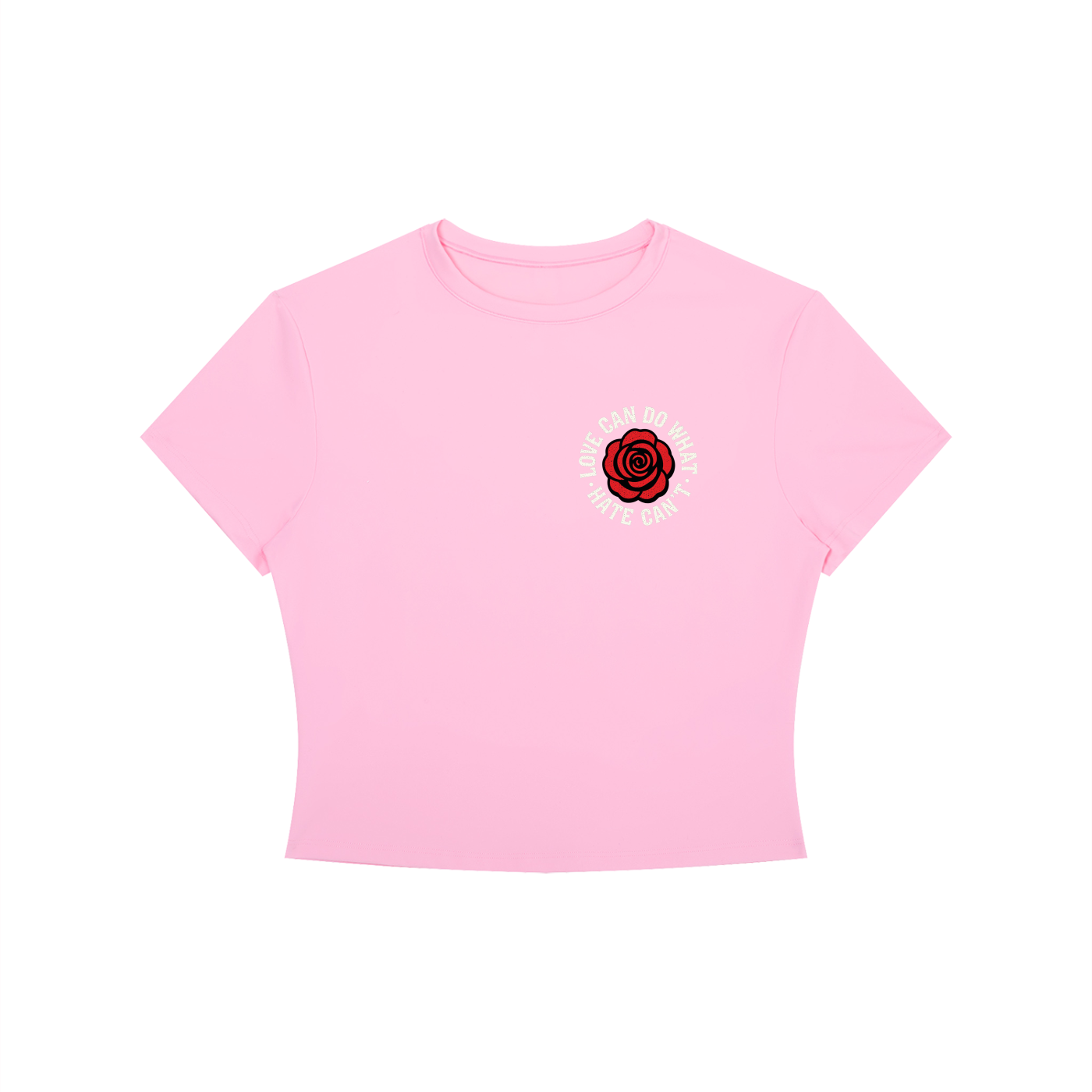 RAIF Women's Crewneck Crop T-Shirt